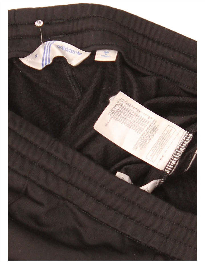 Adidas Womens Tracksuit Trousers EU 38 Medium Black Polyester