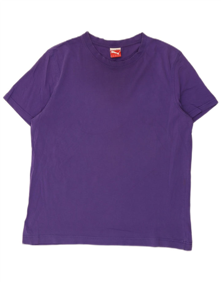 Puma Mens T-Shirt Top 2XL Purple