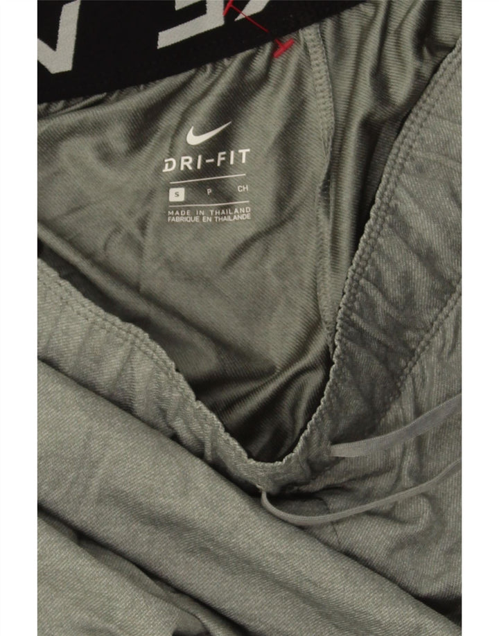 NIKE Womens Dri Fit Sport Shorts UK 10 Small  Grey Polyester Vintage Nike and Second-Hand Nike from Messina Hembry 
