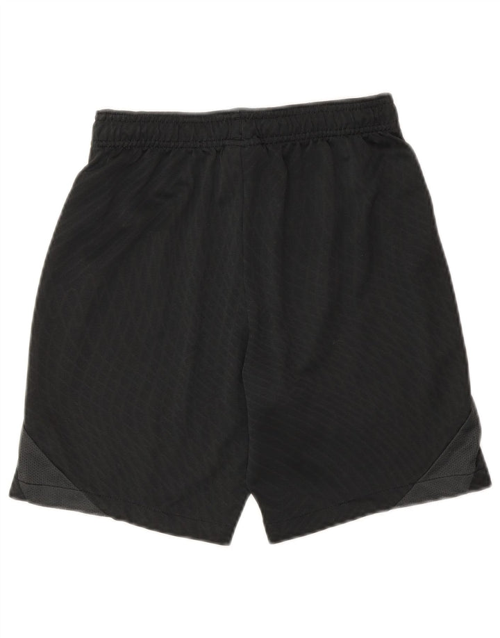 Nike Boys Dri Fit Sport Shorts 10-11 Years Medium Black Colourblock