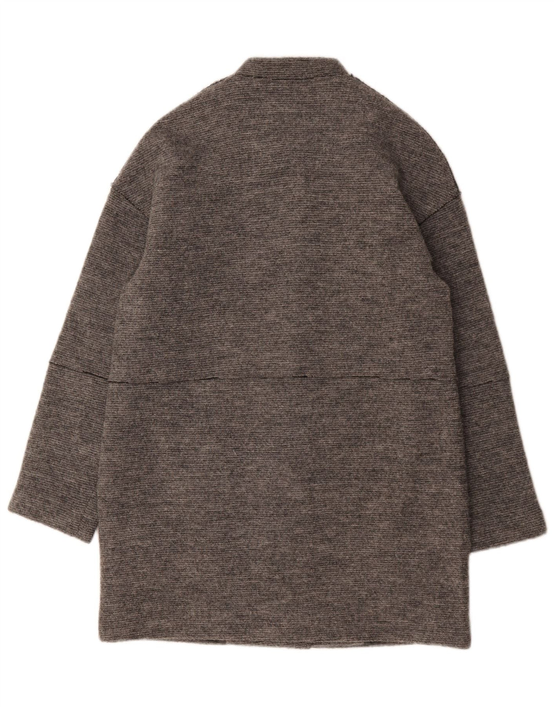 Esprit Womens Overcoat UK 12 Medium Grey Wool