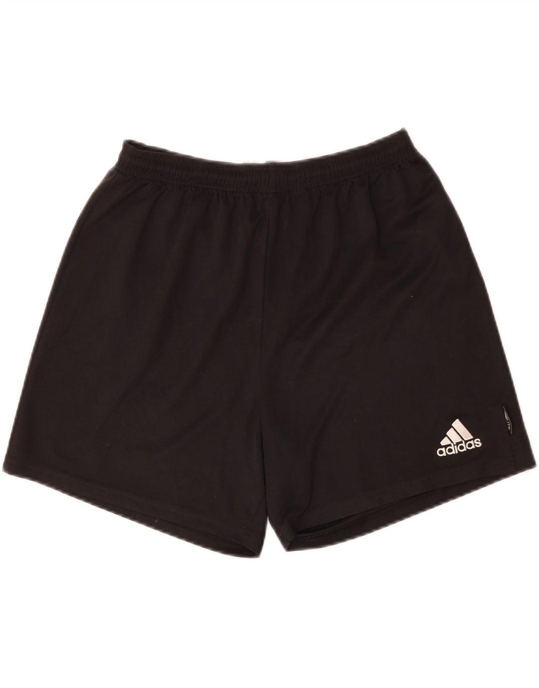 ADIDAS Mens Climalite Graphic Sport Shorts Large  Black Polyester Vintage Adidas and Second-Hand Adidas from Messina Hembry 