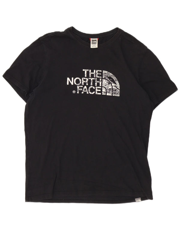 The North Face Mens Graphic T-Shirt Top XL Black Cotton