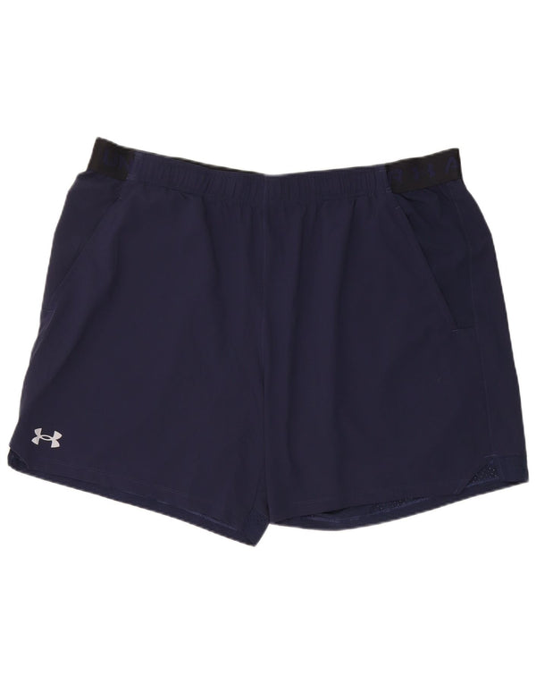Under Armour Mens Graphic Sport Shorts 2XL Navy Blue