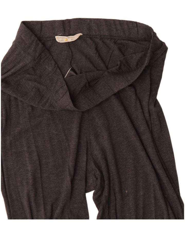 MARKS & SPENCER Womens Tracksuit Trousers UK 10 Small  Grey Cotton