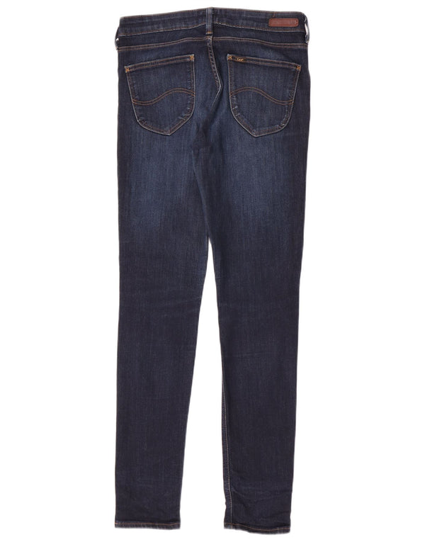 Lee Womens Slim Jeans W30 L30 Blue Cotton