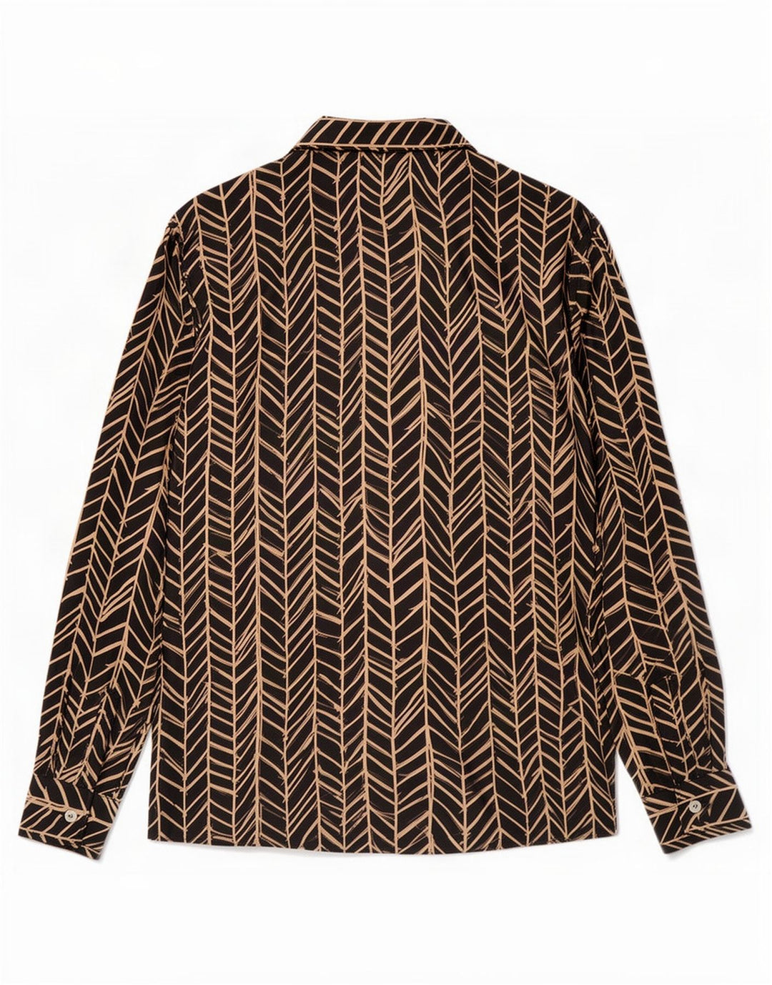 Iceberg Womens Shirt Blouse IT 44 Medium Black Geometric Silk
