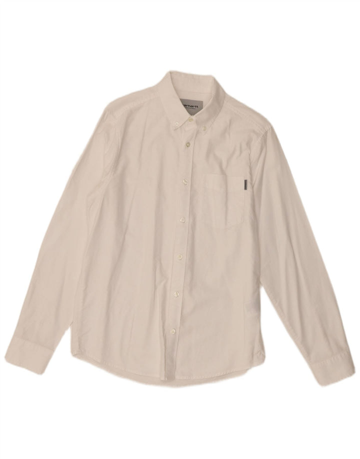 Carhartt Mens Shirt Small White Cotton