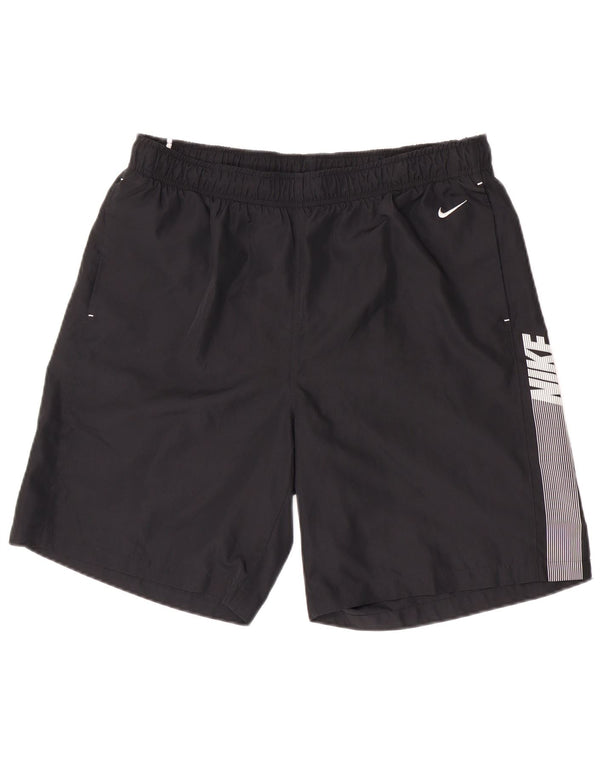 Nike Mens Graphic Sport Shorts XL  Black Colourblock Polyester Sports