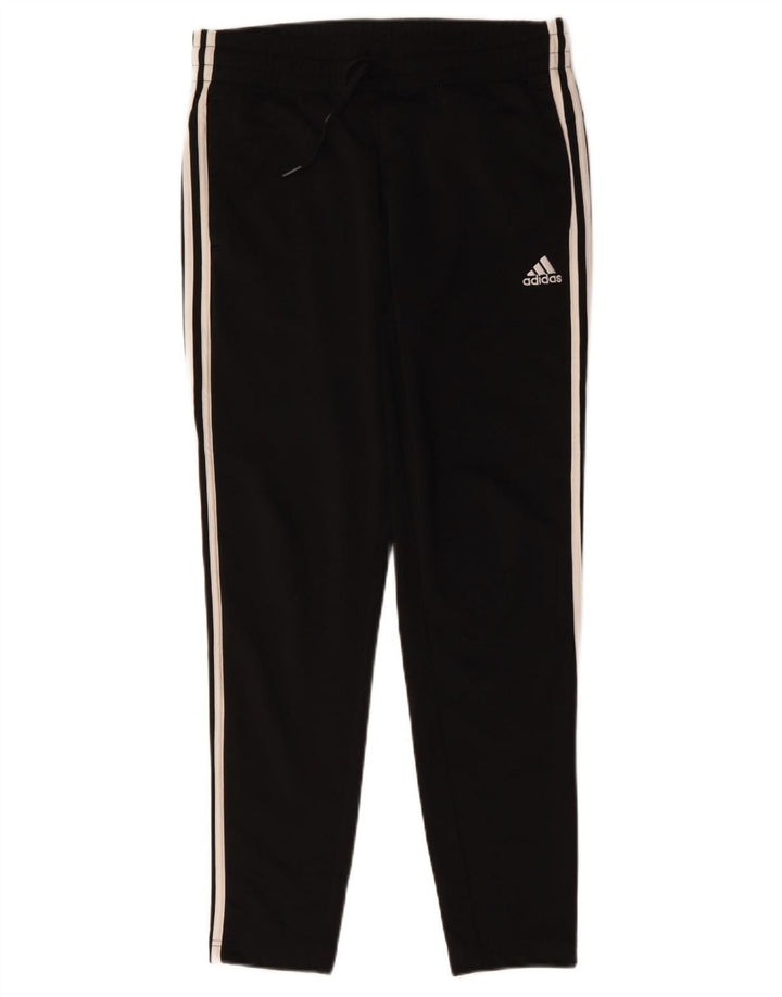 ADIDAS Womens Tracksuit Trousers UK 12/14 Medium  Black Polyester