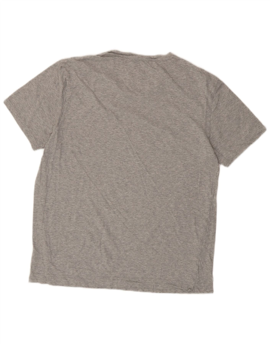 ADIDAS Mens T-Shirt Top Large Grey Cotton