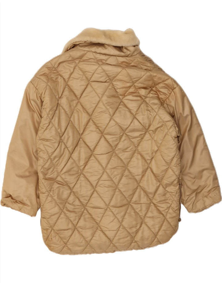AIRFIELD Womens Quilted Jacket UK 22 3XL Beige Polyester Winter Vintage AIRFIELD and Second-Hand AIRFIELD from Messina Hembry 