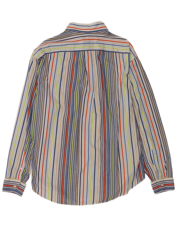 Harmont & Blaine Mens Shirt 3XL Multicoloured Striped Cotton