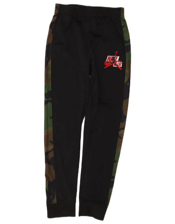Jordan Boys Tracksuit Trousers Joggers 12-13 Years Large Black Camouflage