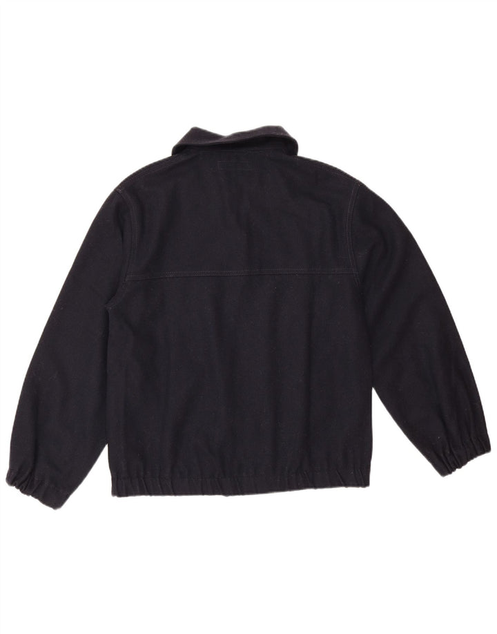 Marella Mens Bomber Jacket UK 32 2XS Navy Blue