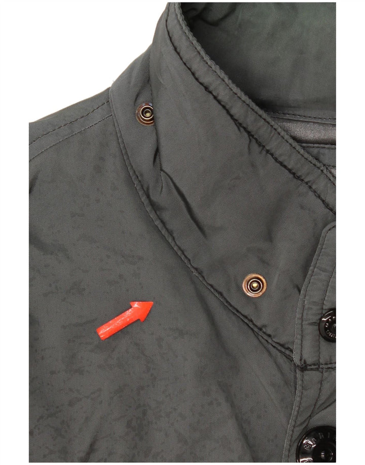 Marina Yachting Mens Padded Jacket IT 56 3XL Grey Nylon