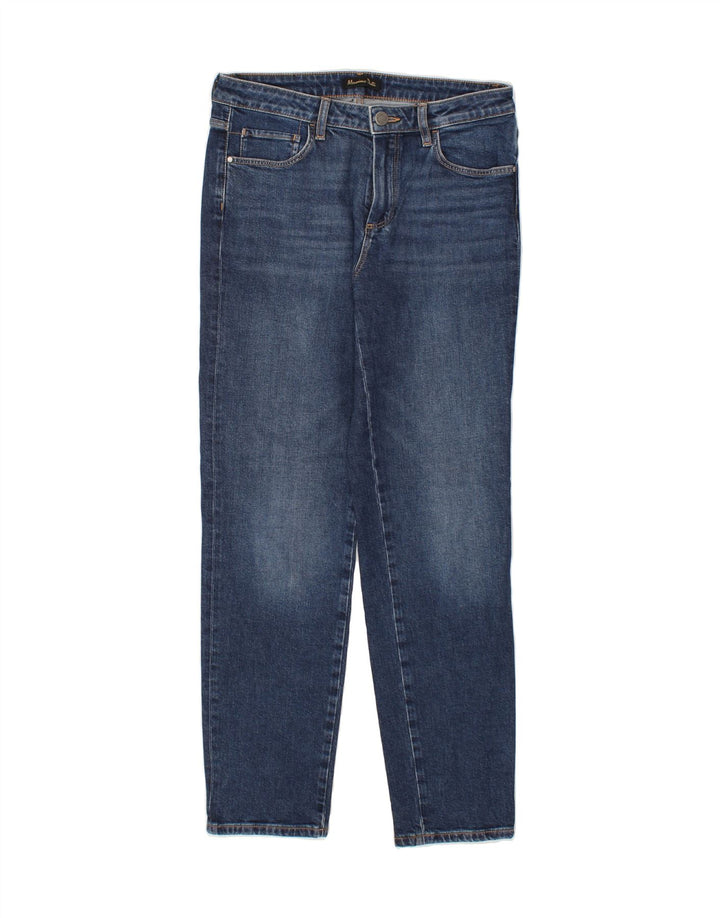MASSIMO DUTTI Womens Slim Jeans W32 L30 Blue Vintage Massimo Dutti and Second-Hand Massimo Dutti from Messina Hembry 