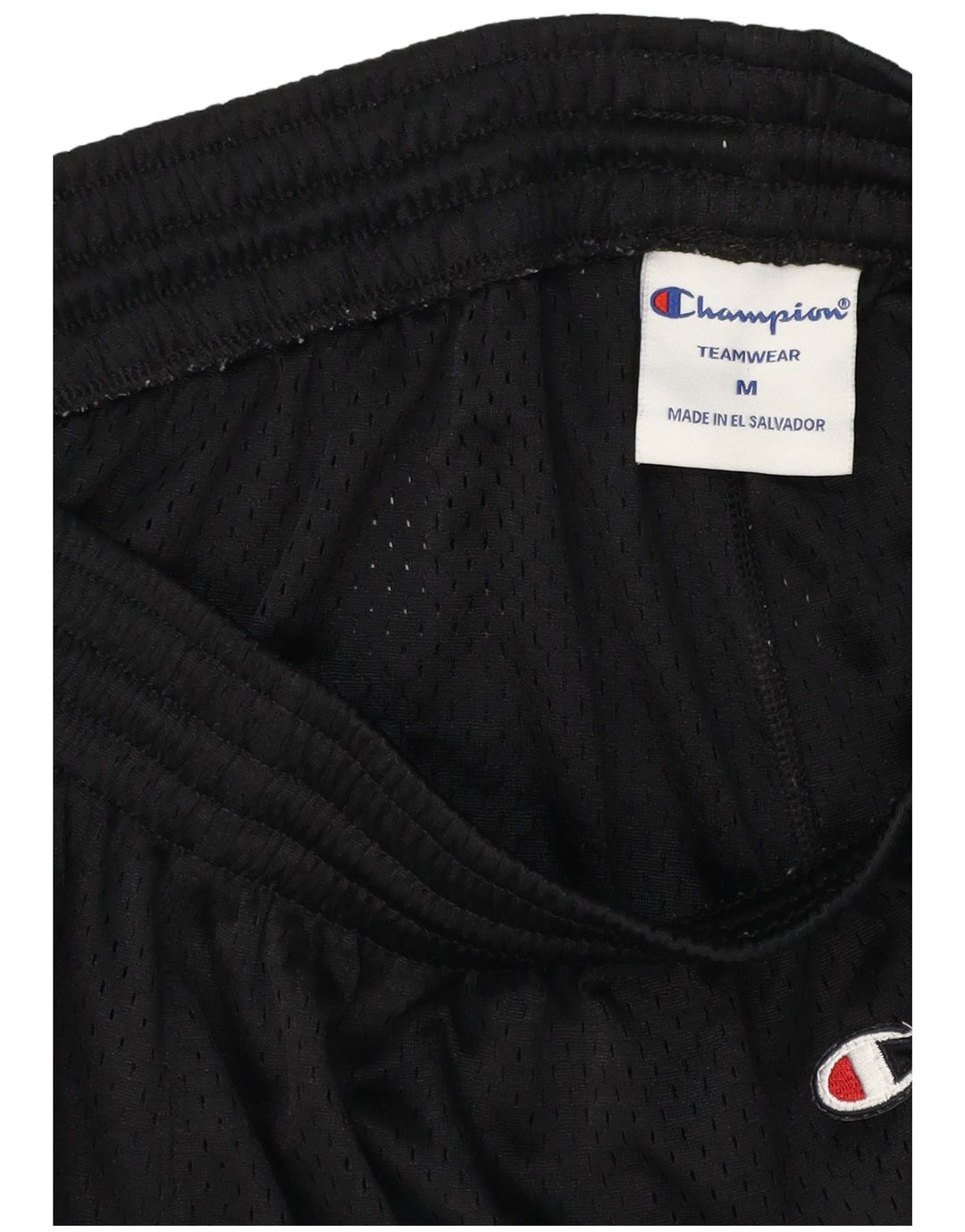 Champion Mens Sport Shorts Medium  Black Polyester Sports