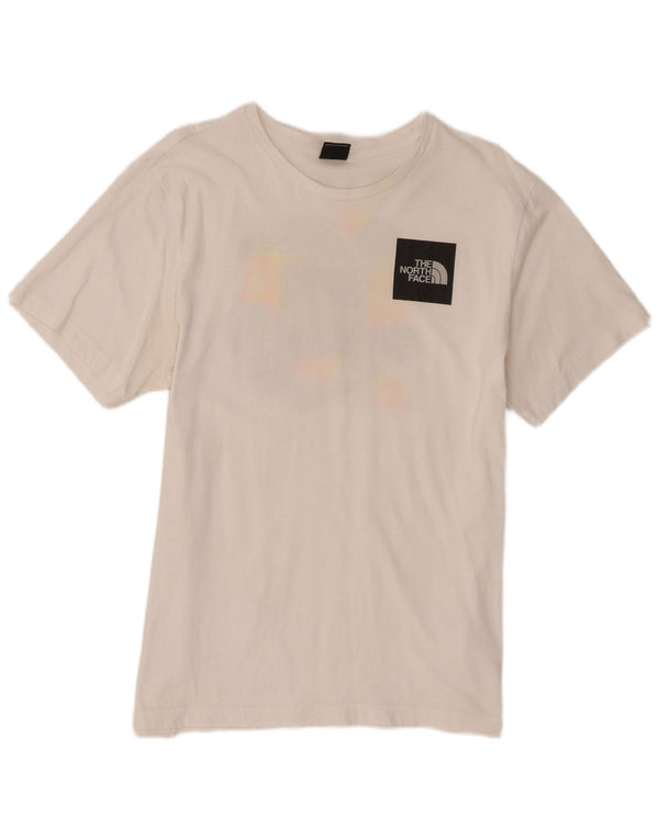 The North Face Mens Graphic T-Shirt Top Large White Cotton