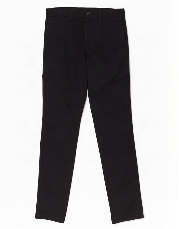 Carhartt Mens Slim Chino Trousers W30 L32 Navy Blue Cotton