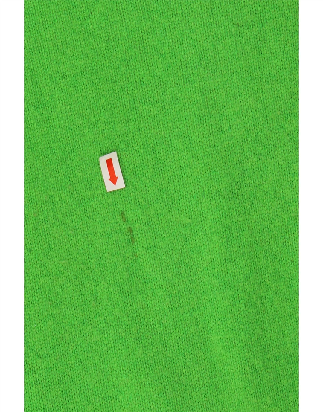 MASSIMO DUTTI Womens Longline Crew Neck Jumper Sweater UK 14 Medium Green