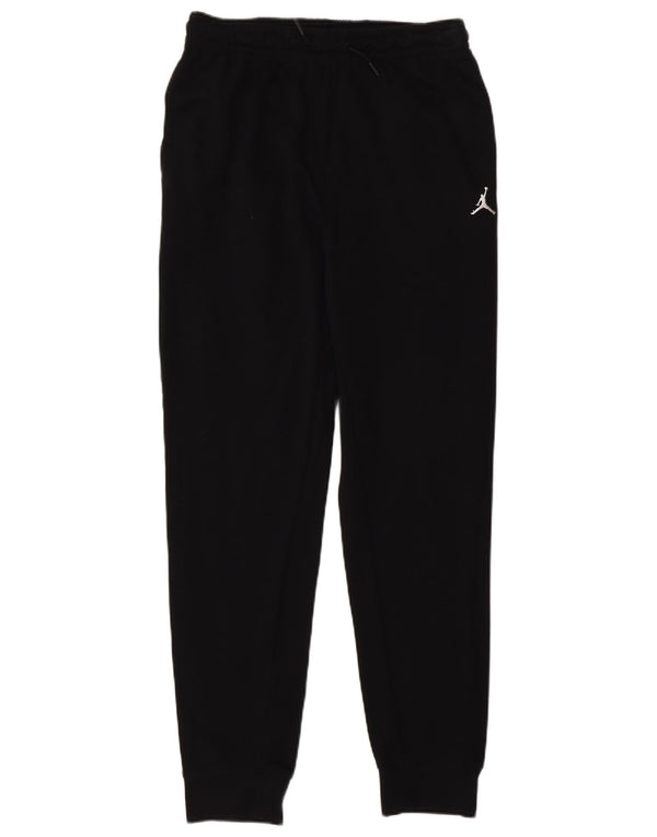 Jordan Boys Tracksuit Trousers Joggers 13-14 Years XL Black Cotton