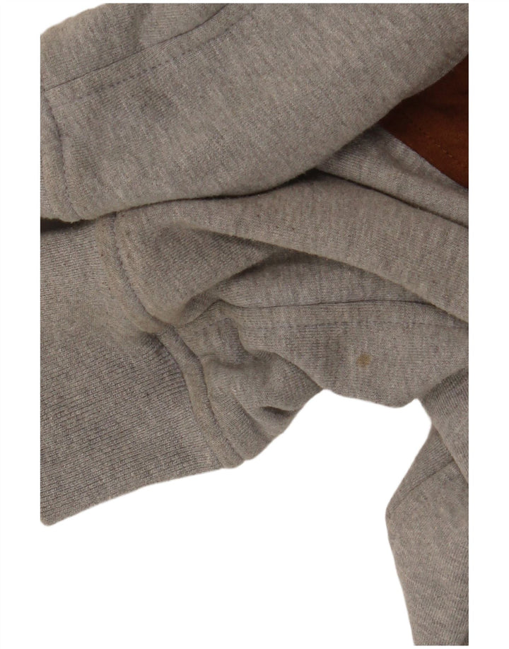 Zara Mens Tracksuit Top Jacket XL Brown Polyester