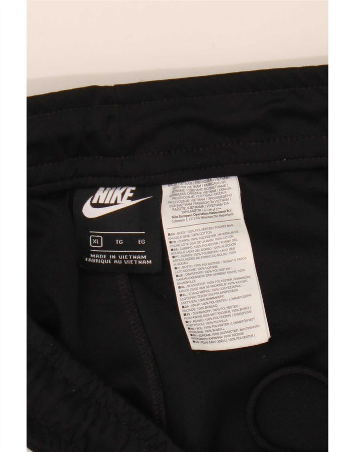 Nike Womens Tracksuit Trousers UK 18 XL Black Polyester