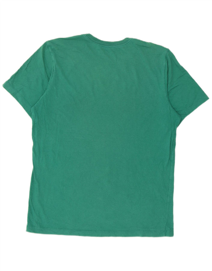 Nike Mens Graphic T-Shirt Top Medium Green