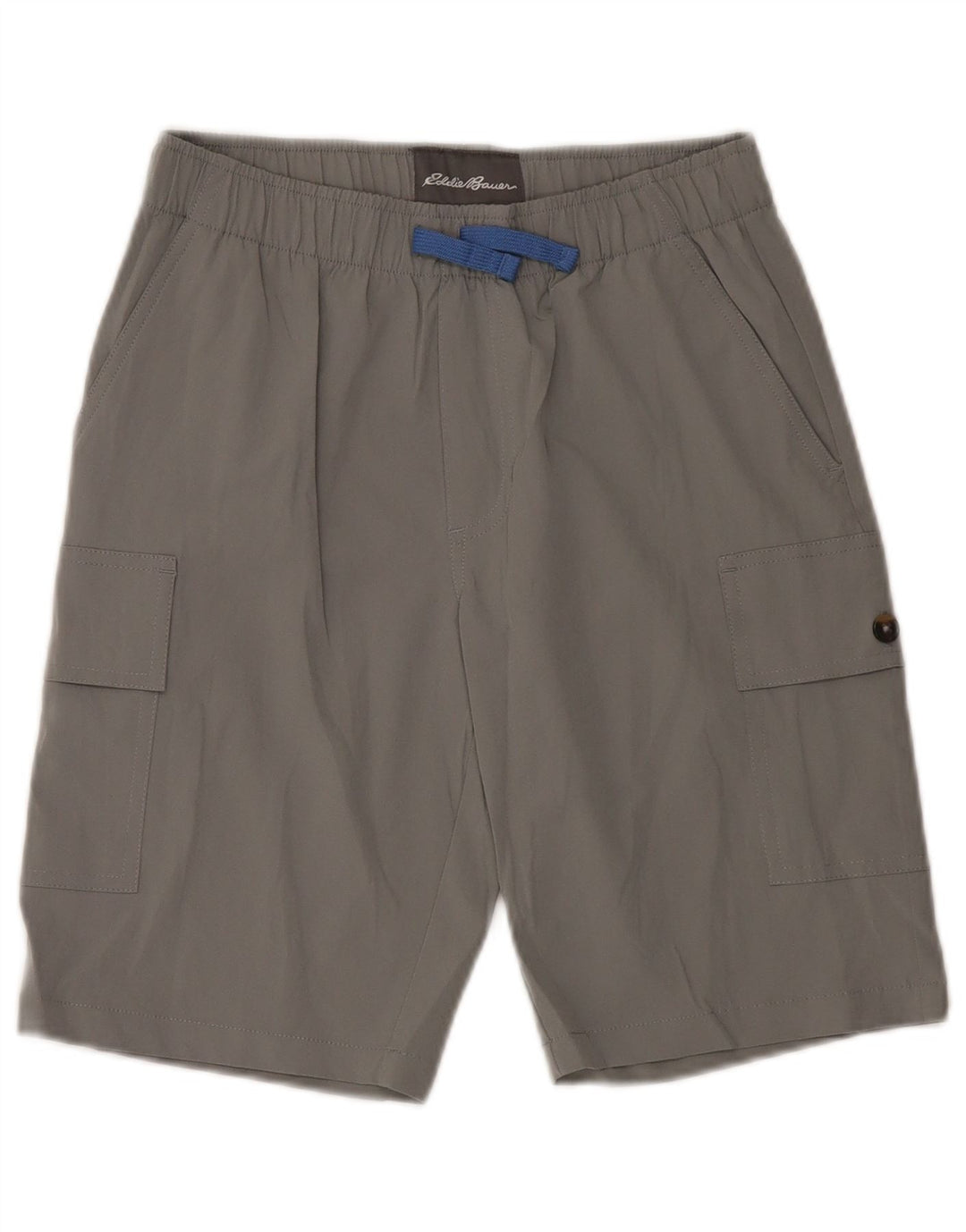 Eddie Bauer Boys Sport Shorts 13-14 Years Large Grey Polyester
