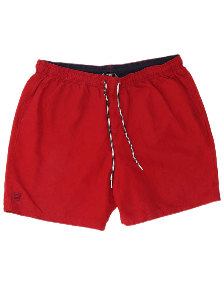 Marks & Spencer Mens Swimming Shorts Large Red Polyester
