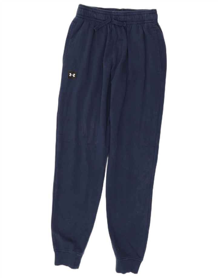 UNDER ARMOUR Mens Tracksuit Trousers Joggers Mediu Navy Blue