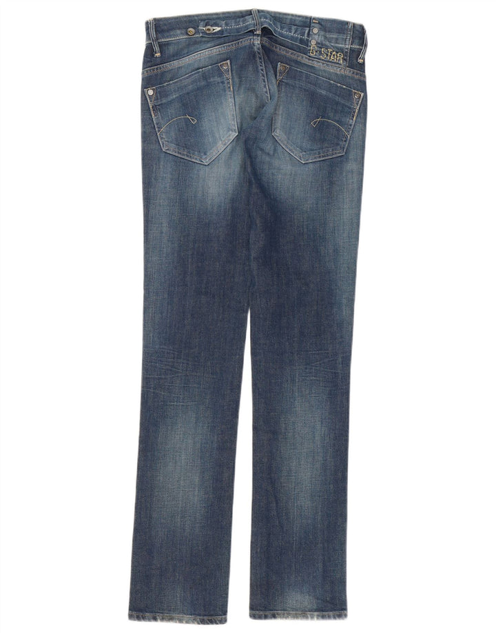 G-Star Womens Slim Jeans W27 L34 Blue Cotton