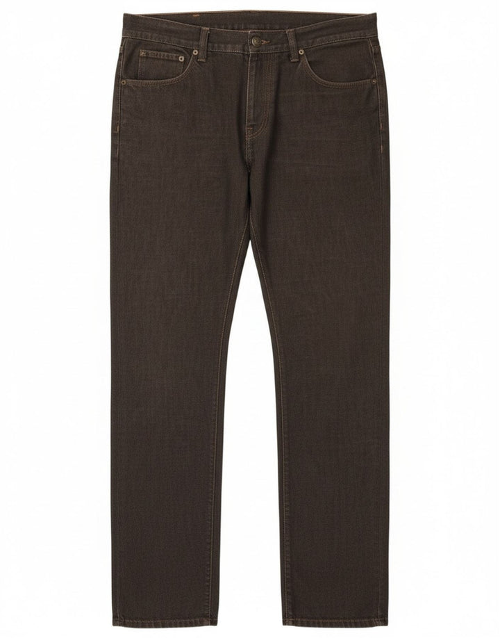 Levi's Mens 504 Straight Jeans W36 L34 Grey