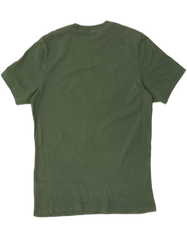 Jordan Mens Graphic T-Shirt Top Medium Green Cotton