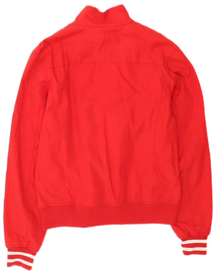 Sisley Womens Bomber Jacket IT 50 XL Red Cotton