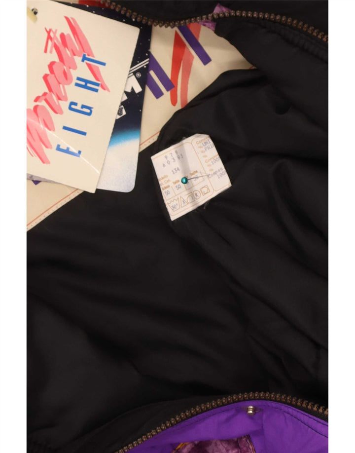 Ninety Eight Mens Ski Jumpsuit IT 50 Large Multicoloured Colourblock