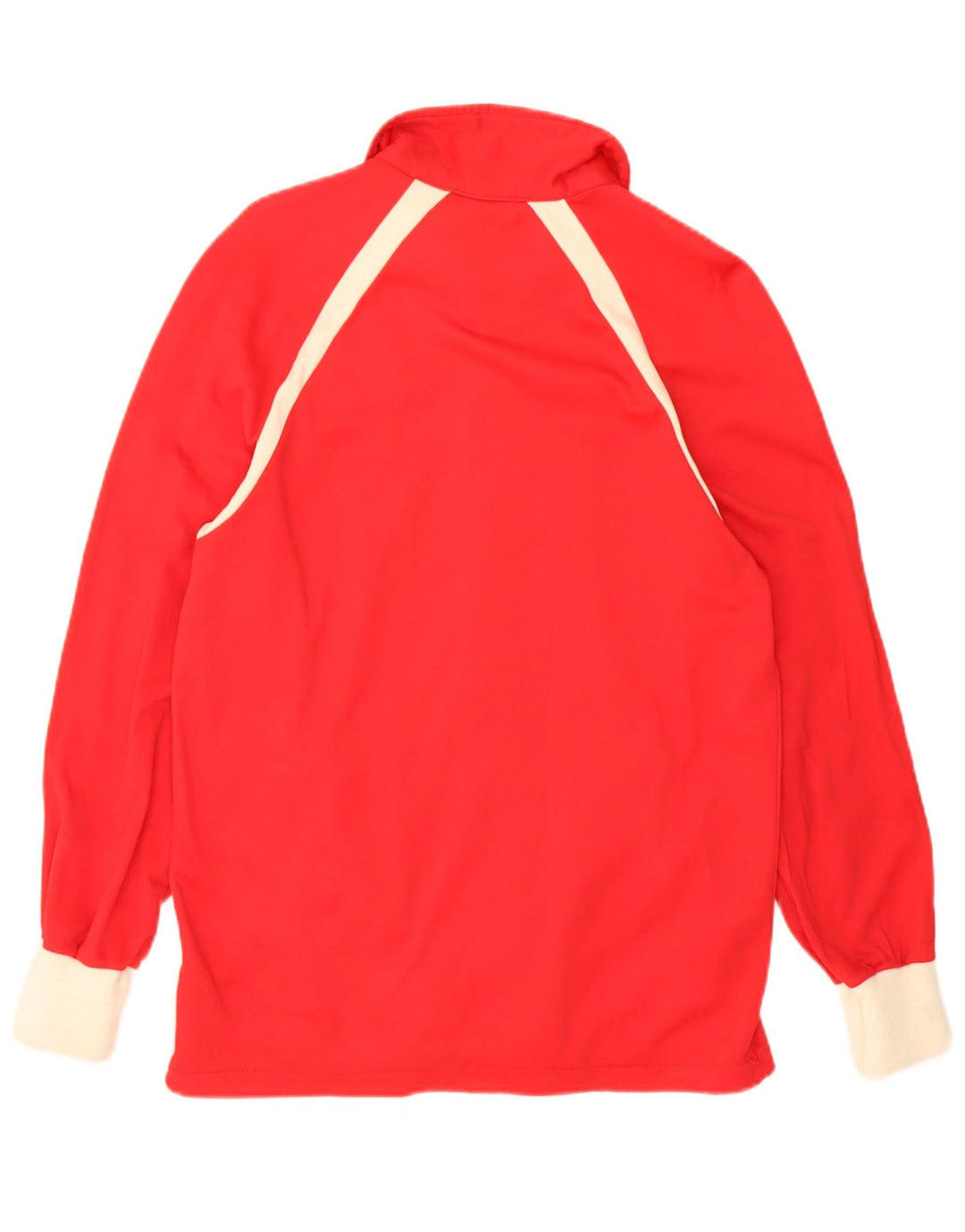 Ennerre Mens Tracksuit Top Jacket IT 48 Medium Red Colourblock