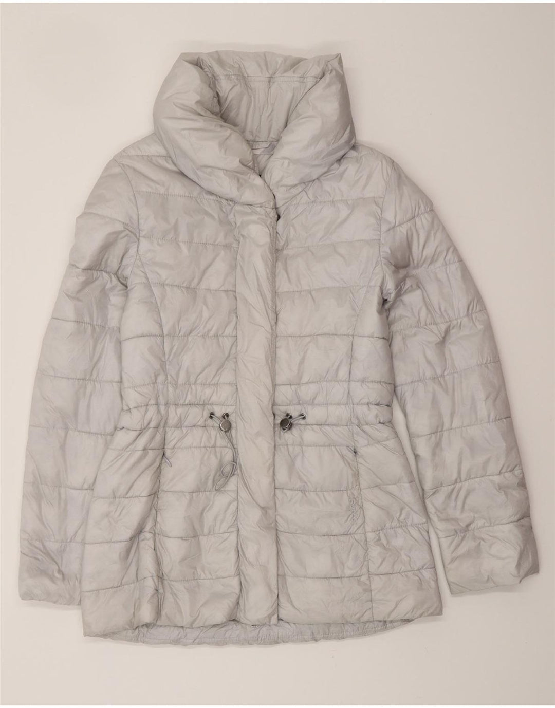 BARBOUR Womens Padded Jacket US 4 Small Grey