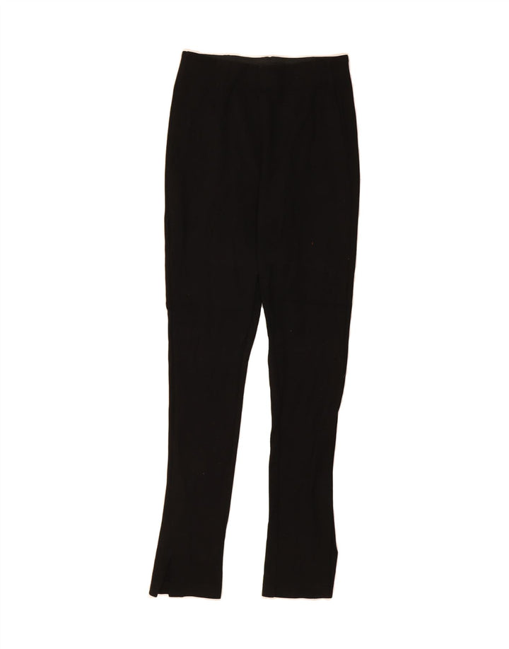 ZARA Womens Slim Casual Trousers Medium W28 L31 Black Vintage Zara and Second-Hand Zara from Messina Hembry 