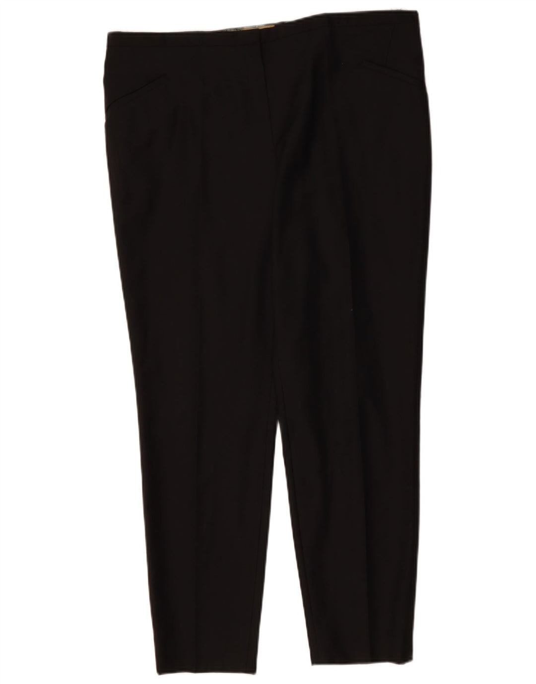 TED BAKER Womens Straight Casual Trousers W38 L29 Black