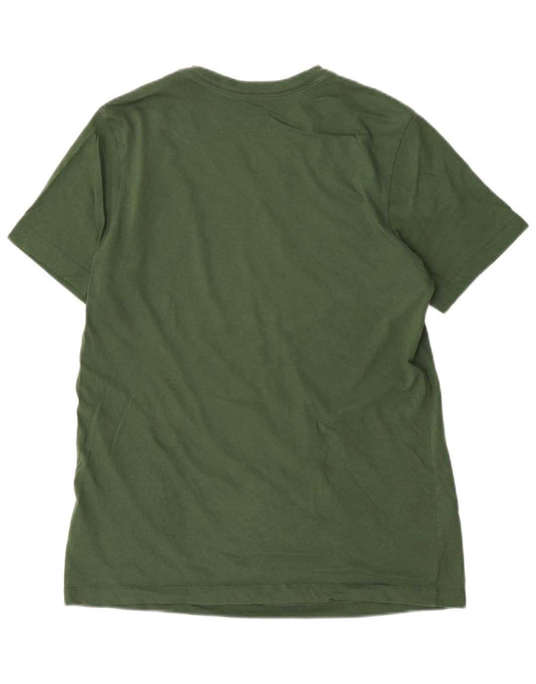 Nike Mens T-Shirt Top Small Green Cotton