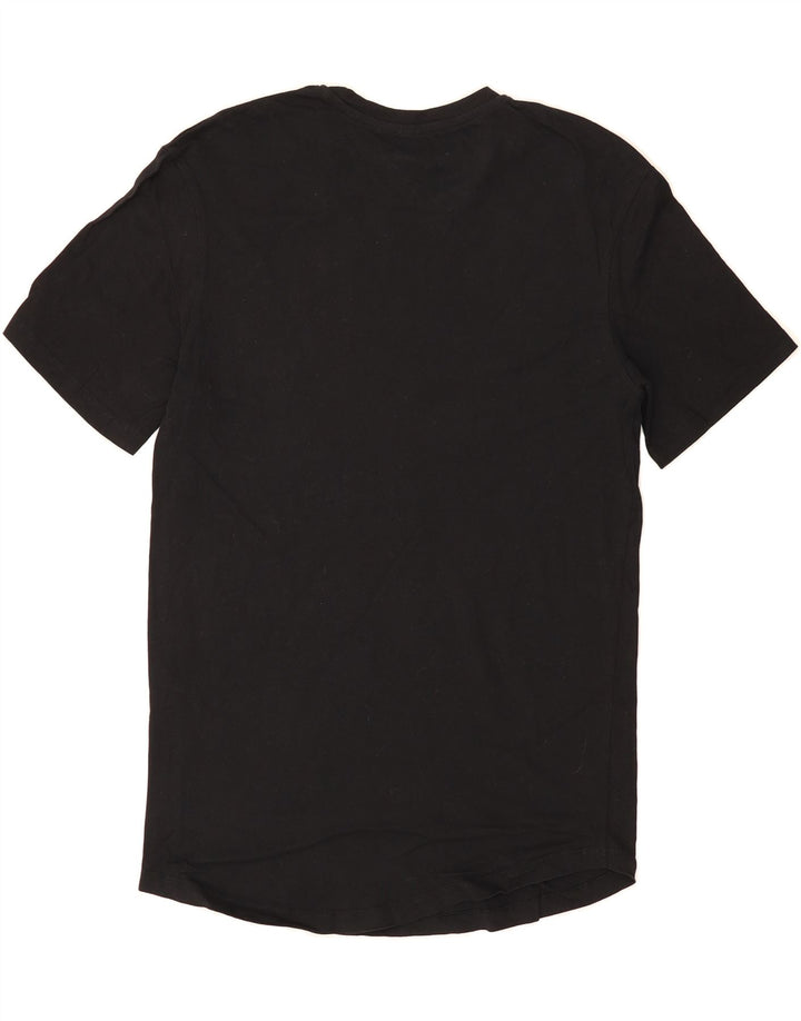 JACK & JONES Mens T-Shirt Top Small Black Cotton Vintage Jack & Jones and Second-Hand Jack & Jones from Messina Hembry 
