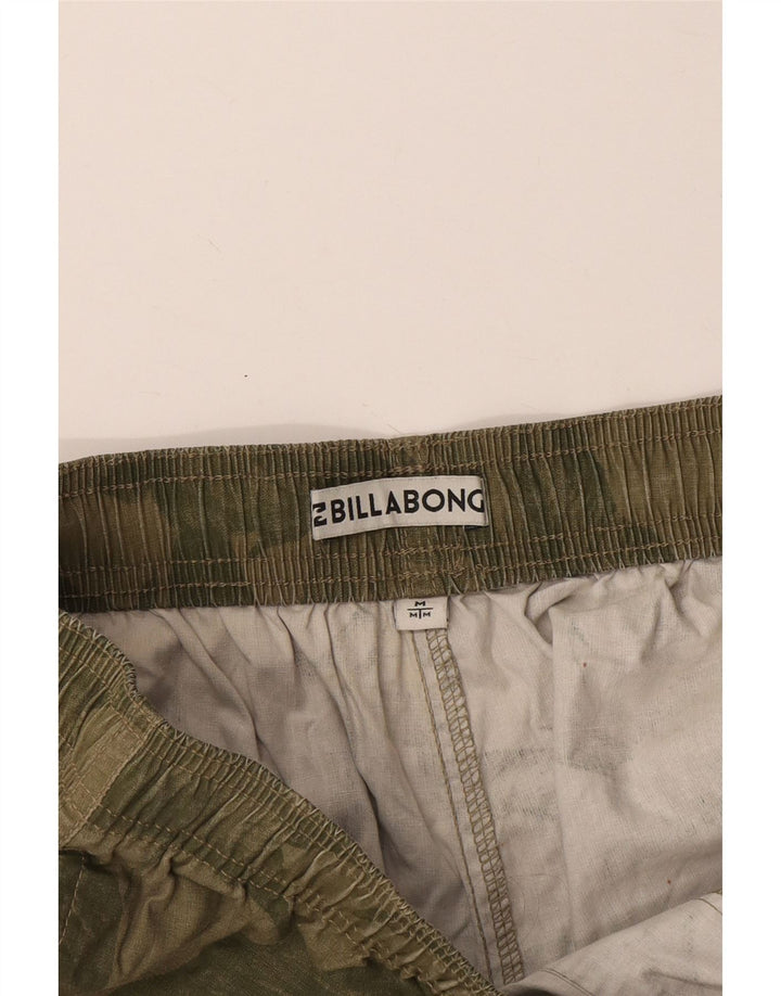 Billabong Mens Sport Shorts Medium  Khaki Floral