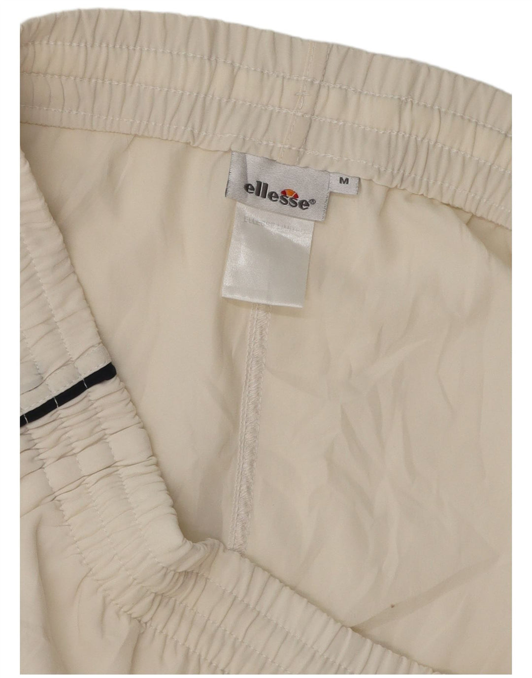 ELLESSE Mens Sport Shorts Medium White Polyester
