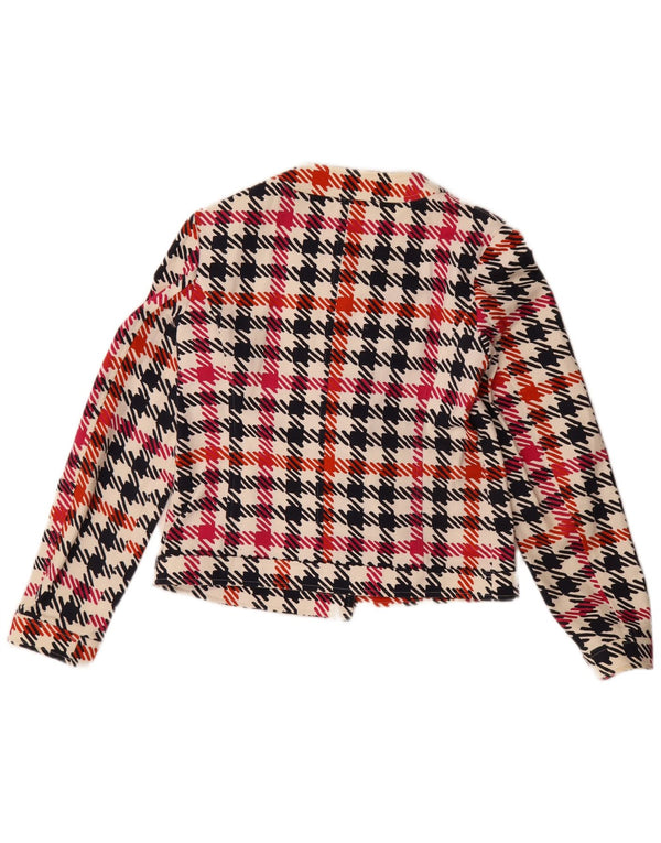 Red by Valentino Womens Crop Blazer Jacket IT 42 Medium Multicoloured