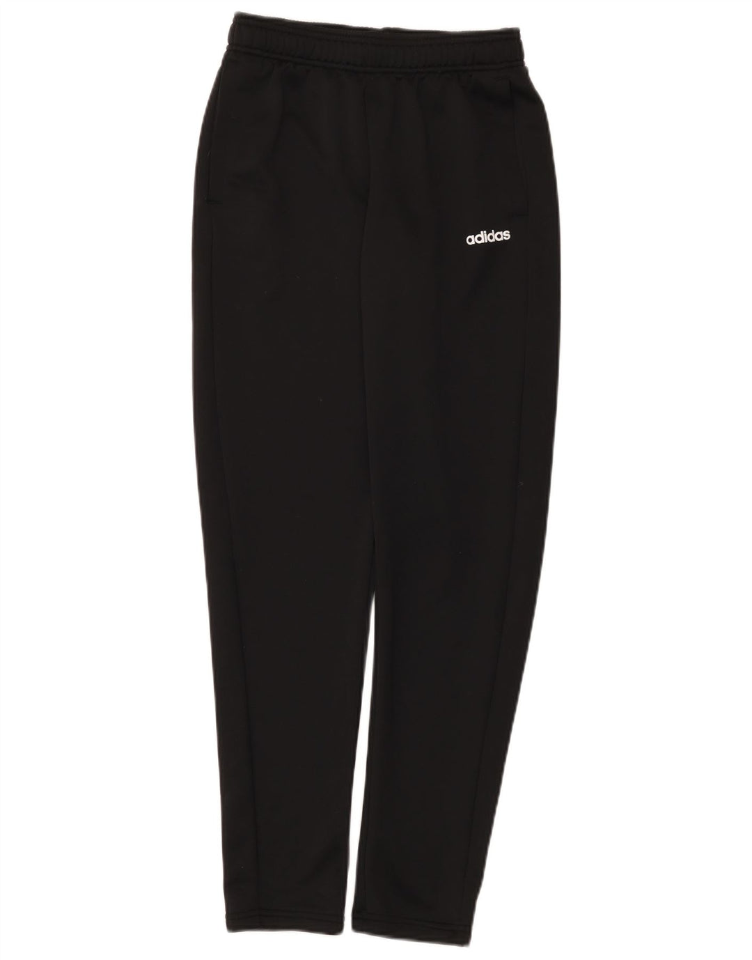 Adidas Boys Tracksuit Trousers 13-14 Years Black Polyester