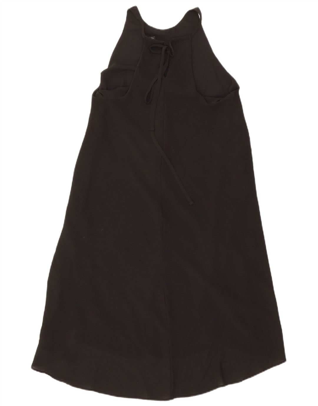 MOSSIMO Womens Sleeveless Basic Dress UK 10 Small Black Polyester