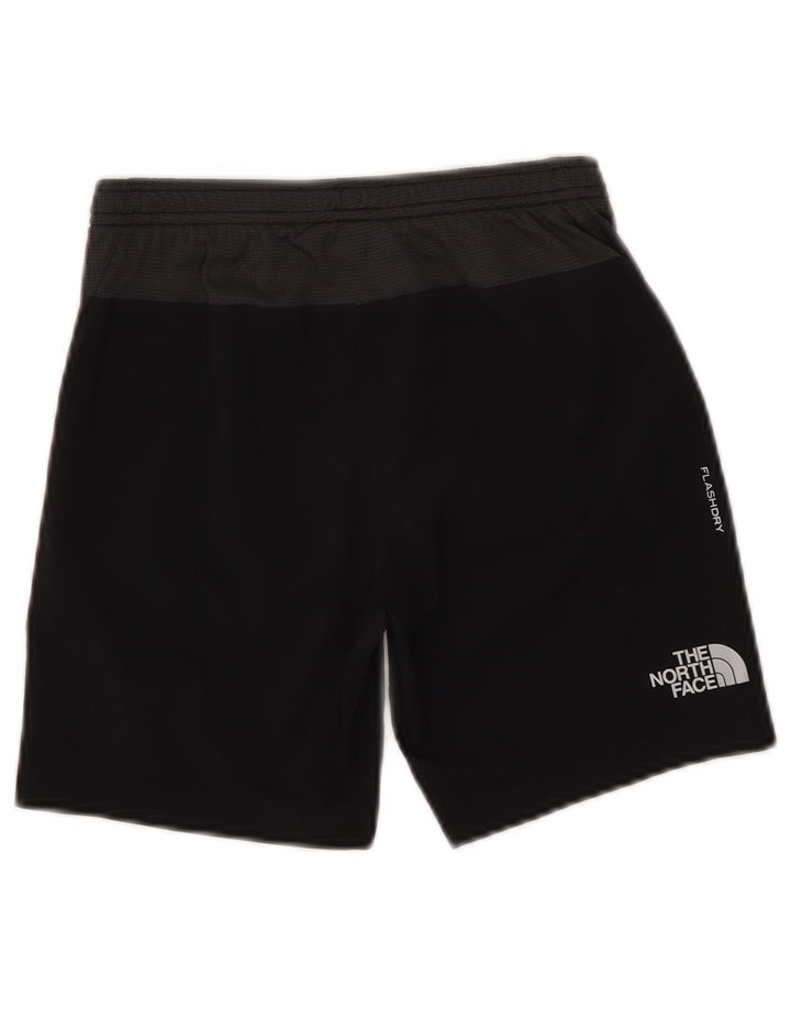 The North Face Boys Sport Shorts 9-10 Years Medium Black Polyester