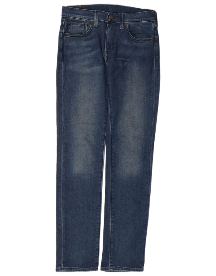 LEVI'S Womens 511 Slim Jeans W28 L32 Blue Cotton